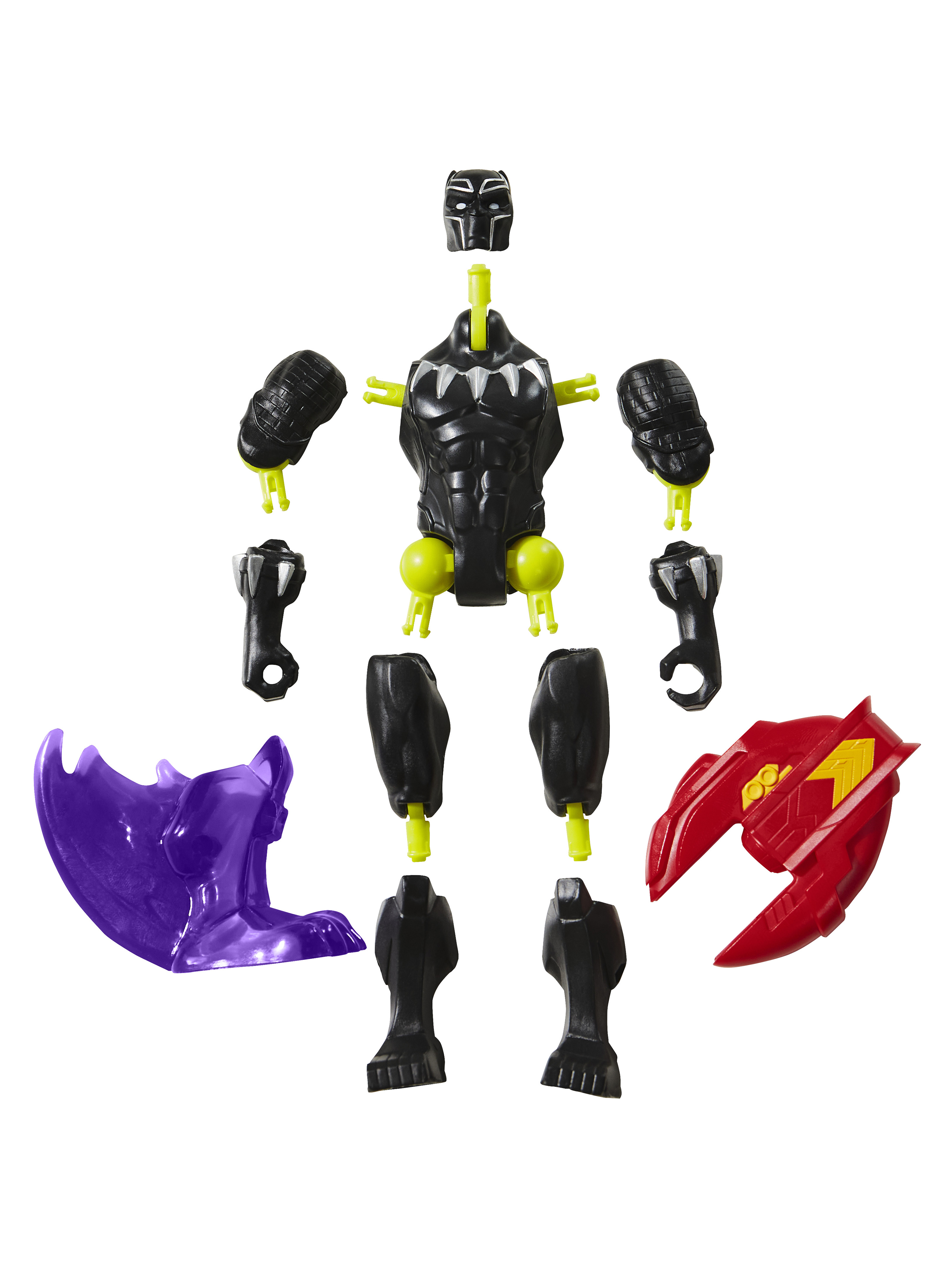 Фигурка Hasbro Делюкс MixMashers BlackPanther - фото 11
