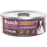 Корм для собак влажный полнорационный Brunch с рубцом 100г