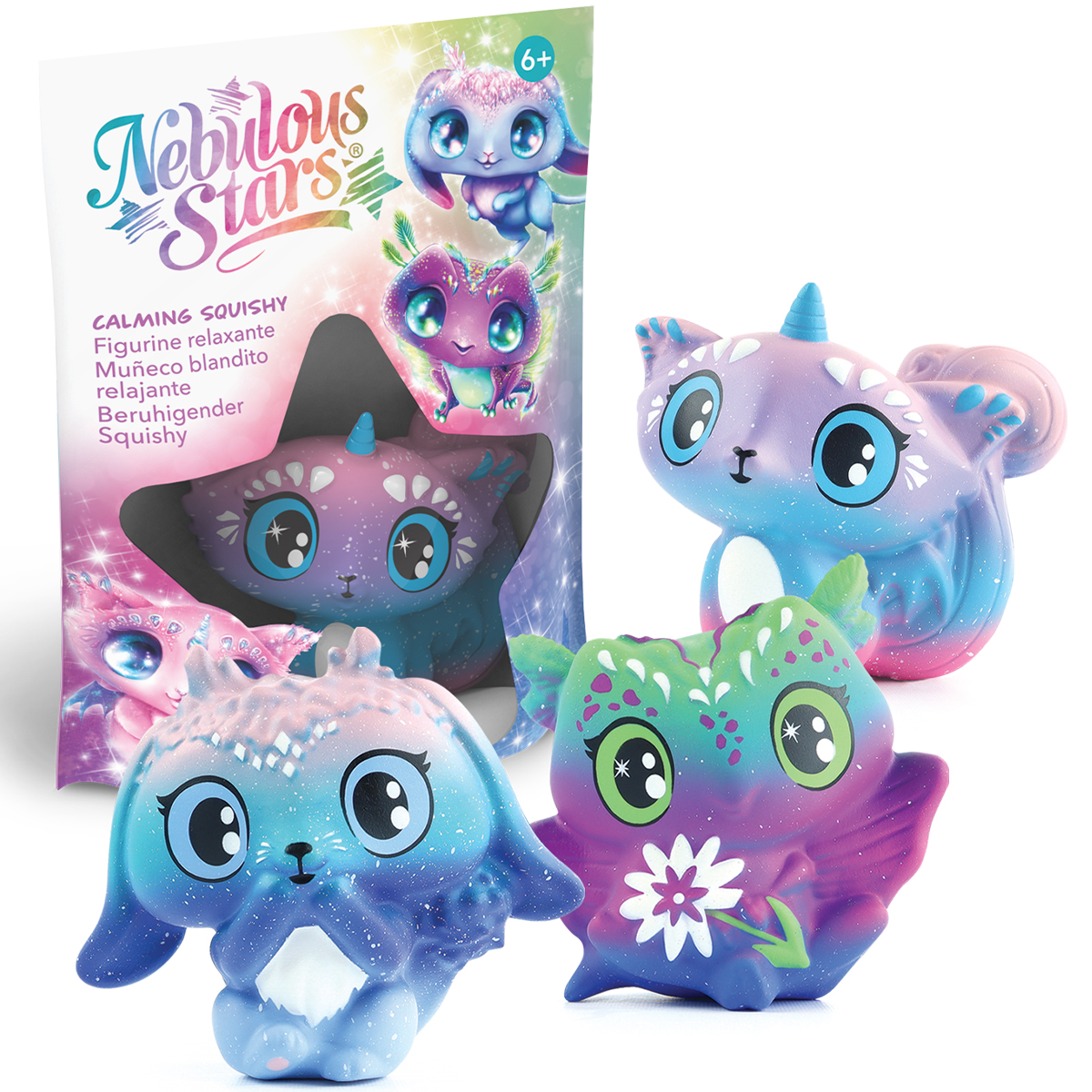 Игрушка-антистресс Nebulous Stars сквиш Лилия - фото 8