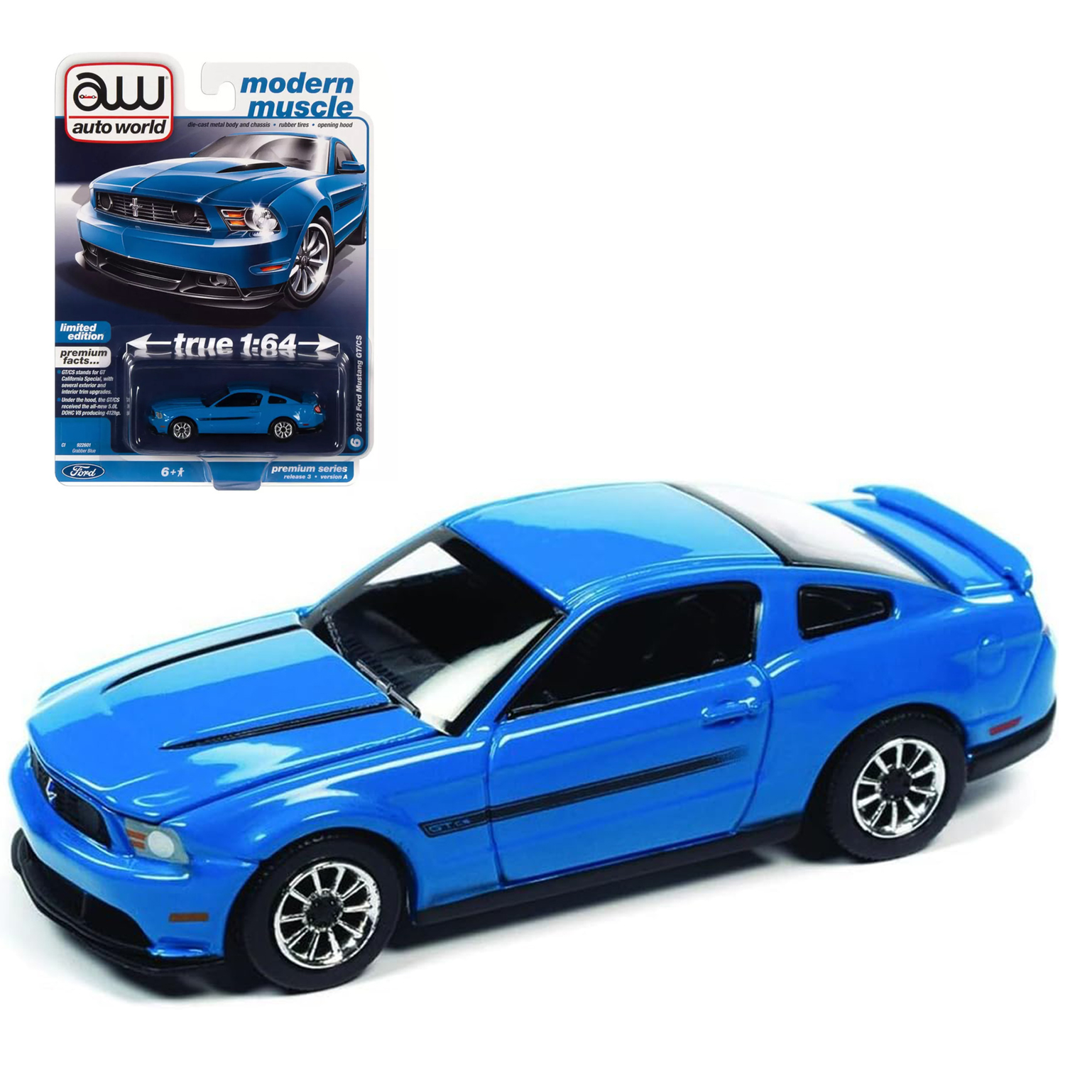 Автомобиль Johnny Lightning 1:64 AW64372-R3VA-N6 - фото 1