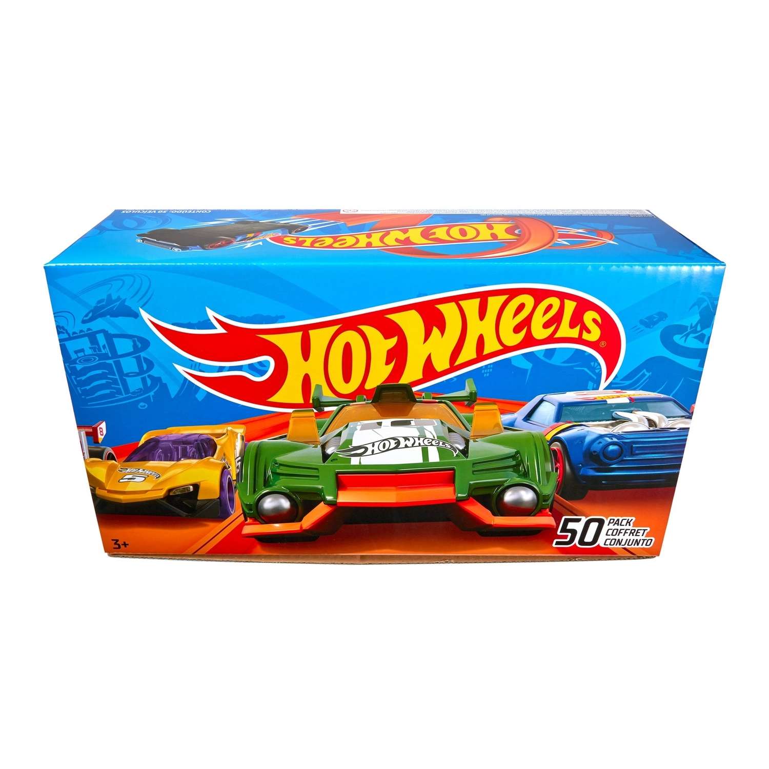 Игровой набор Hot Wheels Машинки базовые 50шт V6697 - фото 1
