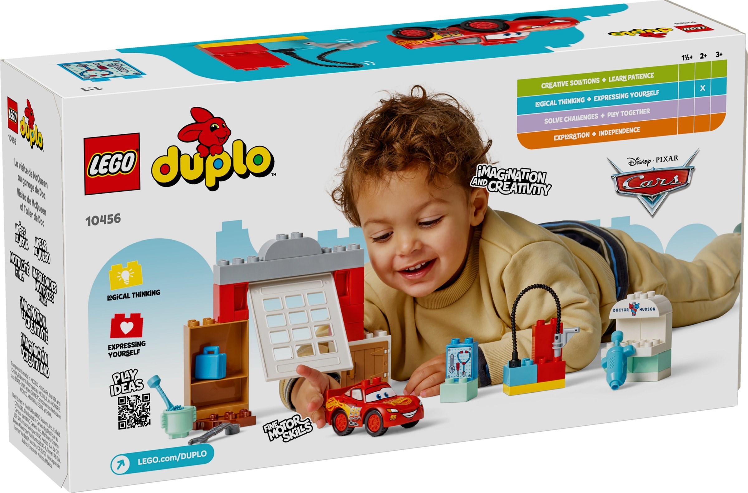 Изображение товара Конструктор LEGO DUPLO Молния Маккуин и гараж - развивающая игрушка для малышей