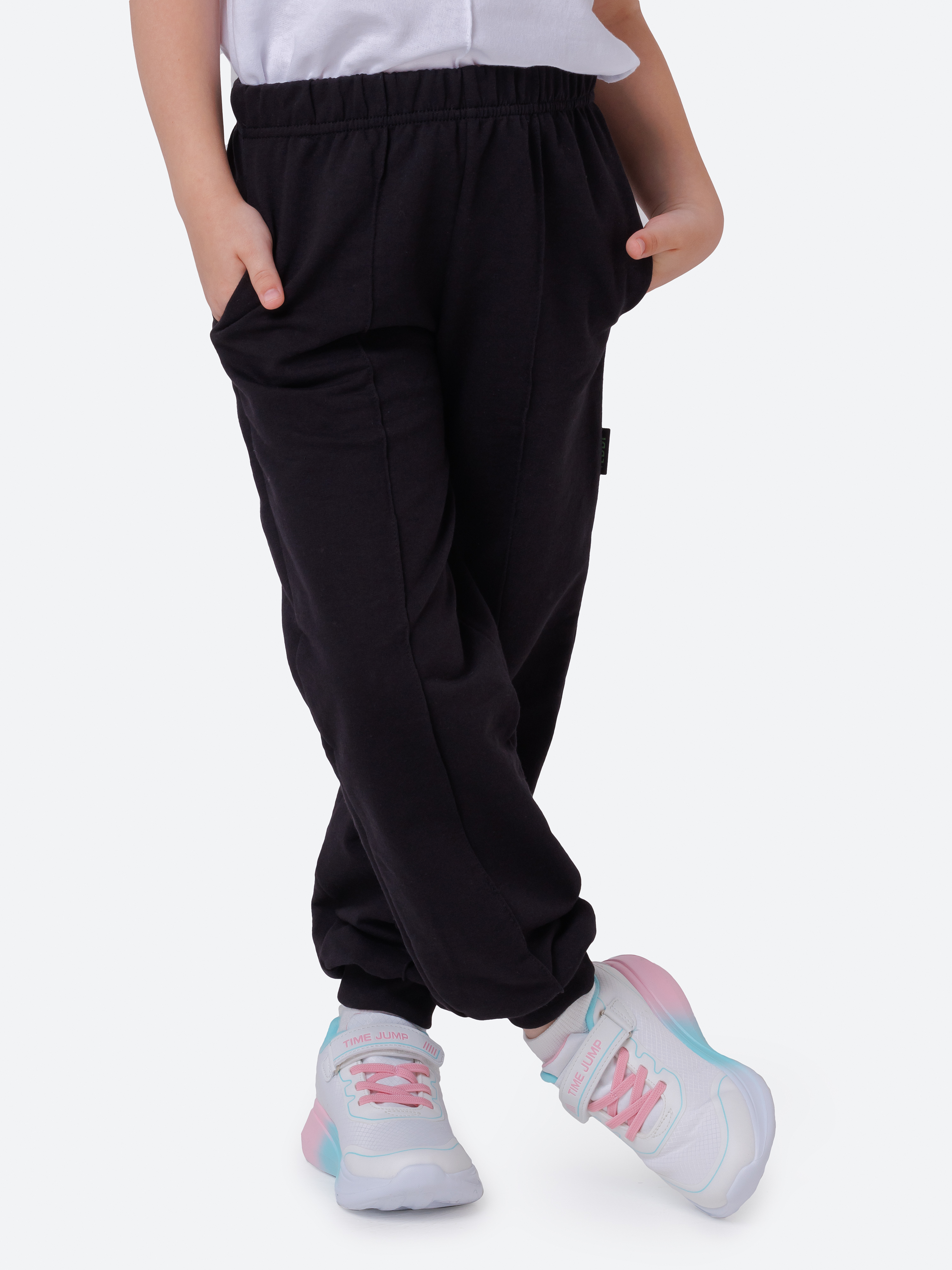 Спортивный костюм VEDDI 2080/6041фп-2024-белый/чёрный - фото 15