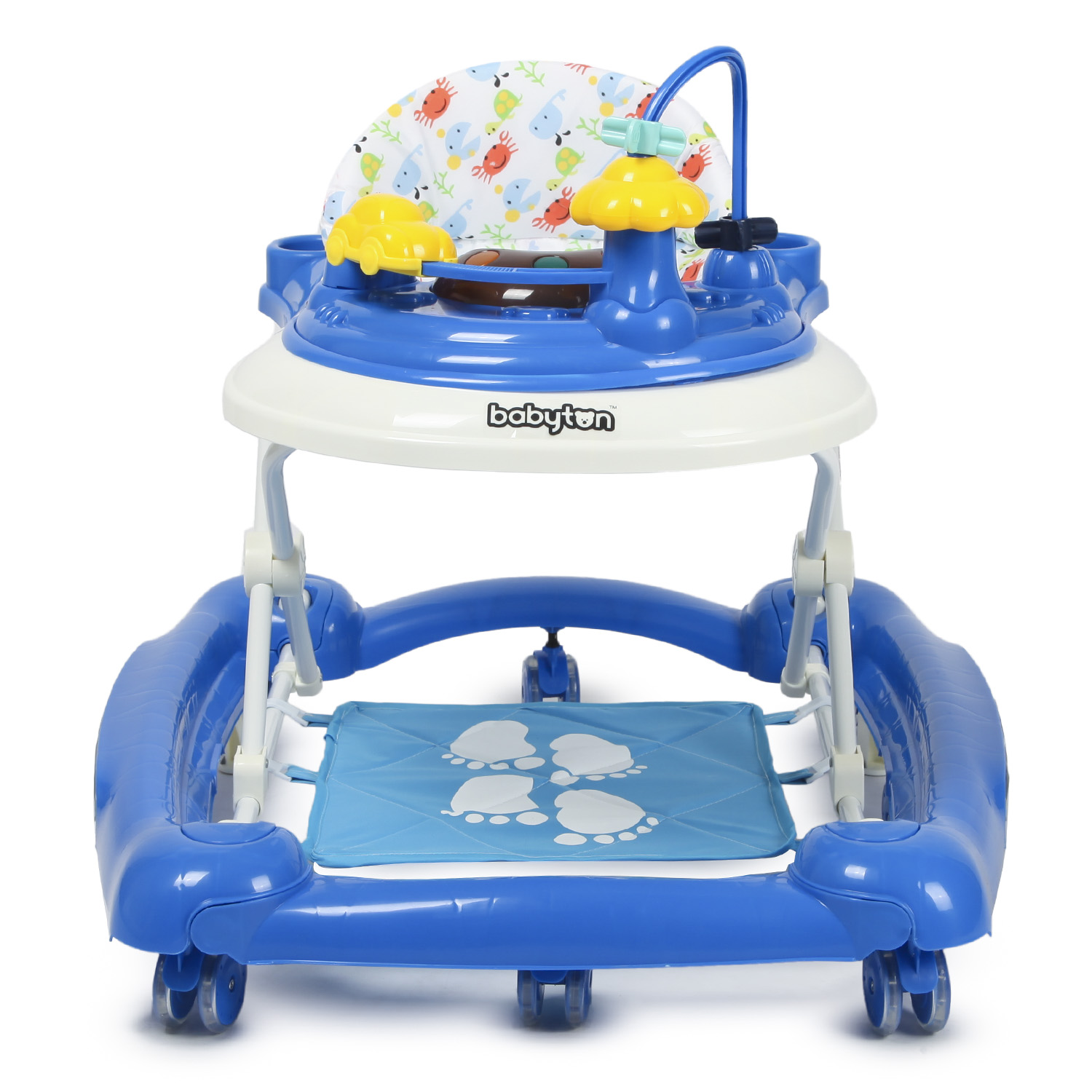 Ходунки Babyton Funny синий - фото 5