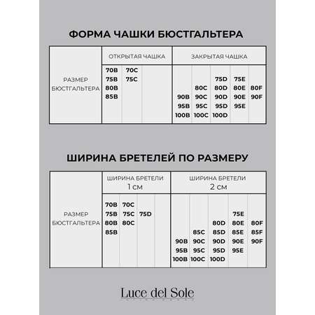 Бюстгальтер Luce del Sole
