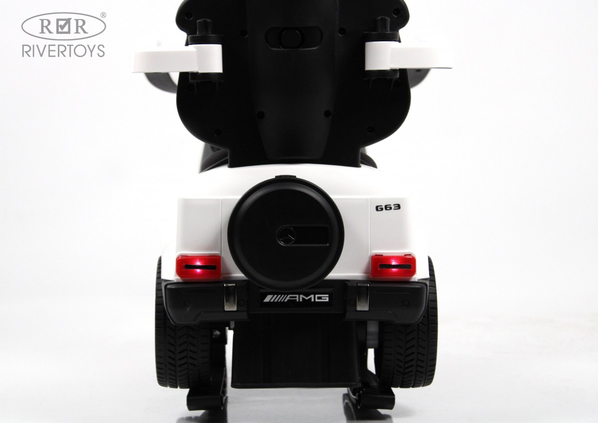 Электромобиль RIVERTOYS Mercedes Z001ZZ-A-WHITE-DIAMOND С пультом ДУ - фото 11