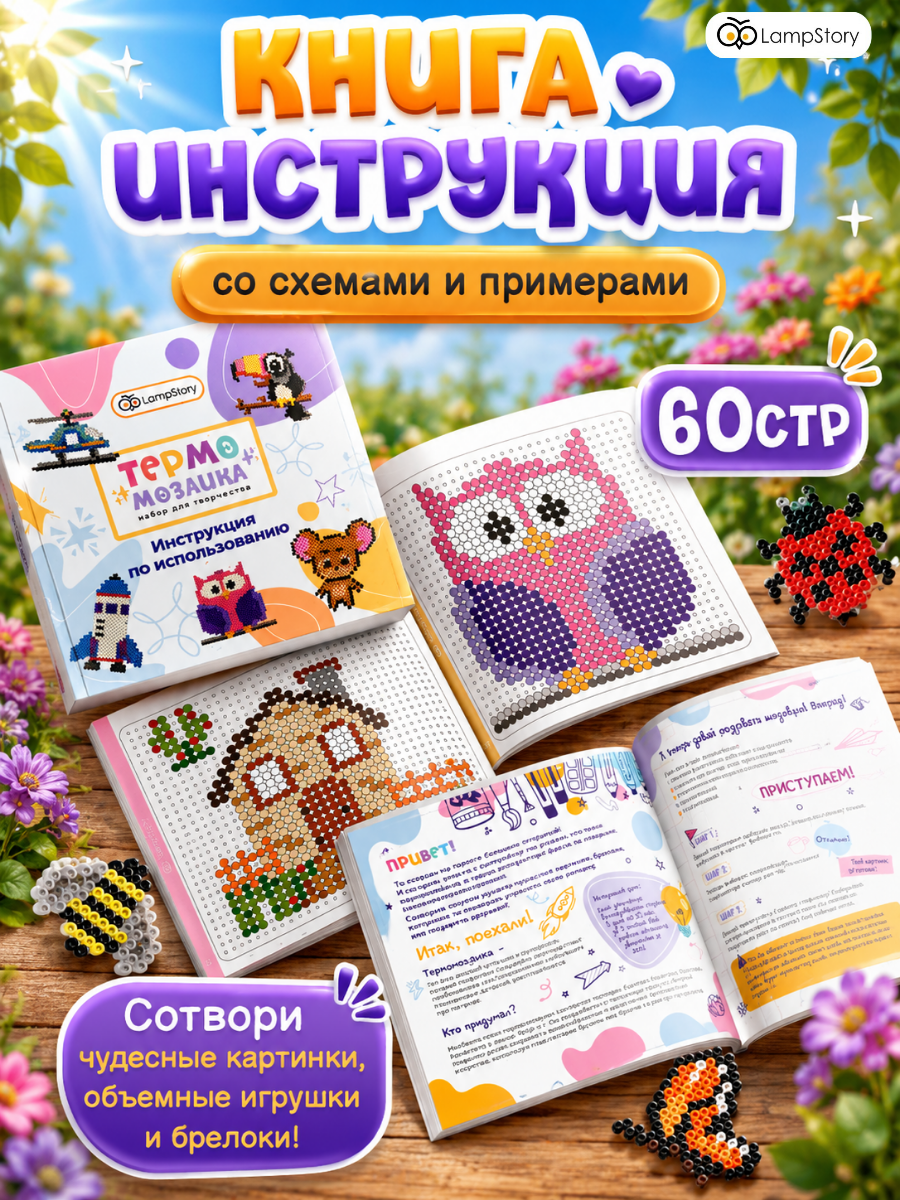 Термомозаика LampStory 3D модели с утюгом - фото 5