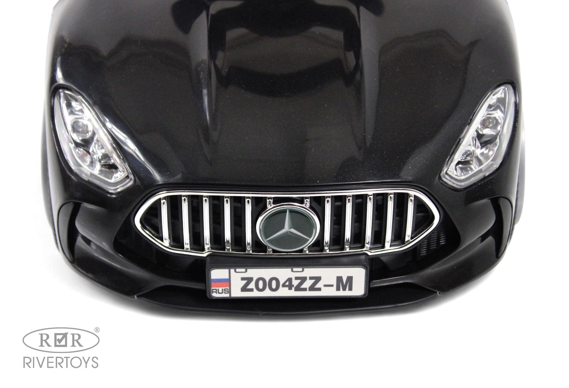 Каталка RIVERTOYS Z004ZZ-M-BLACK черный - фото 3