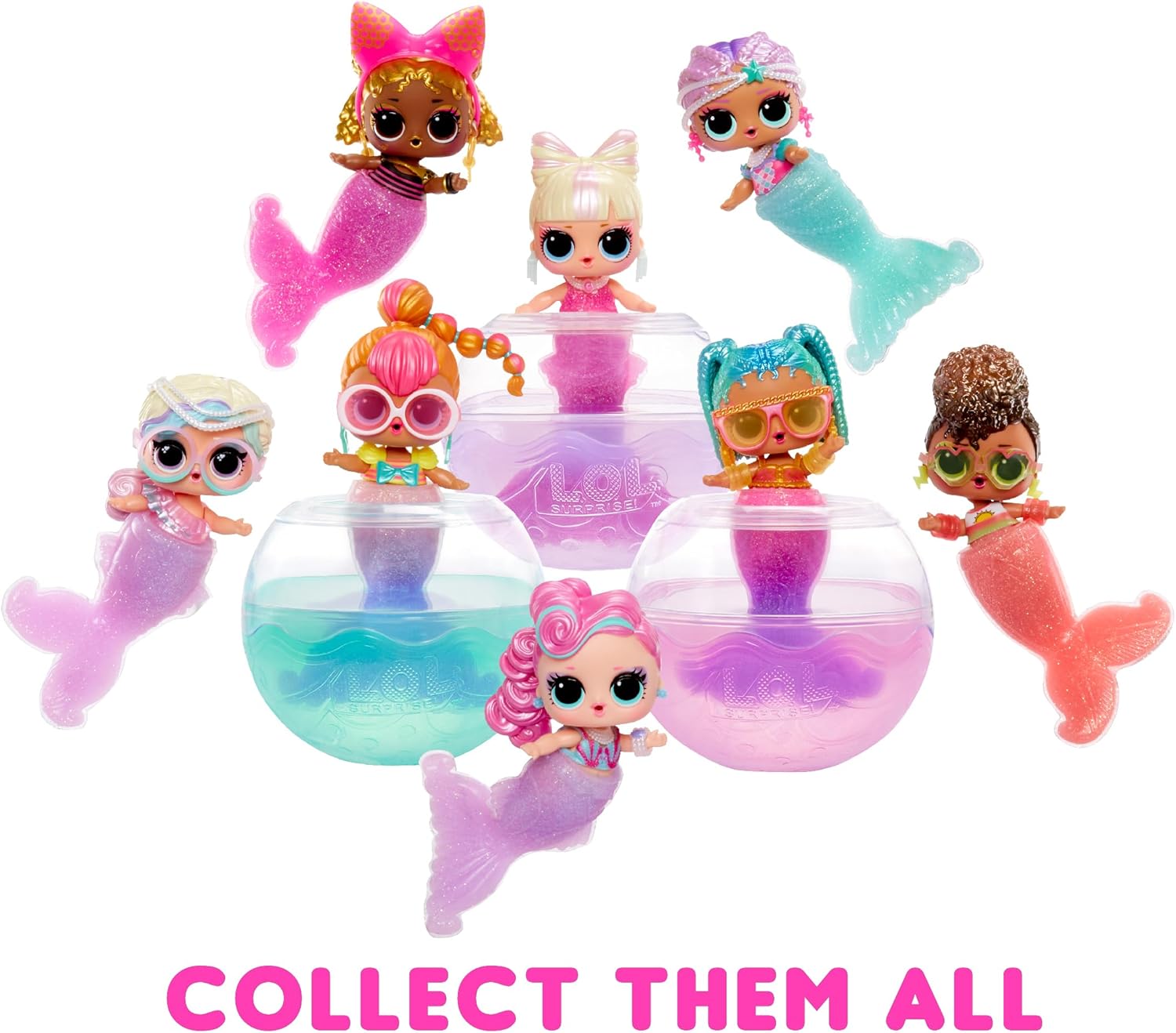 Кукла мини L.O.L. Surprise! Mermaids Tots 510604EUC - фото 6