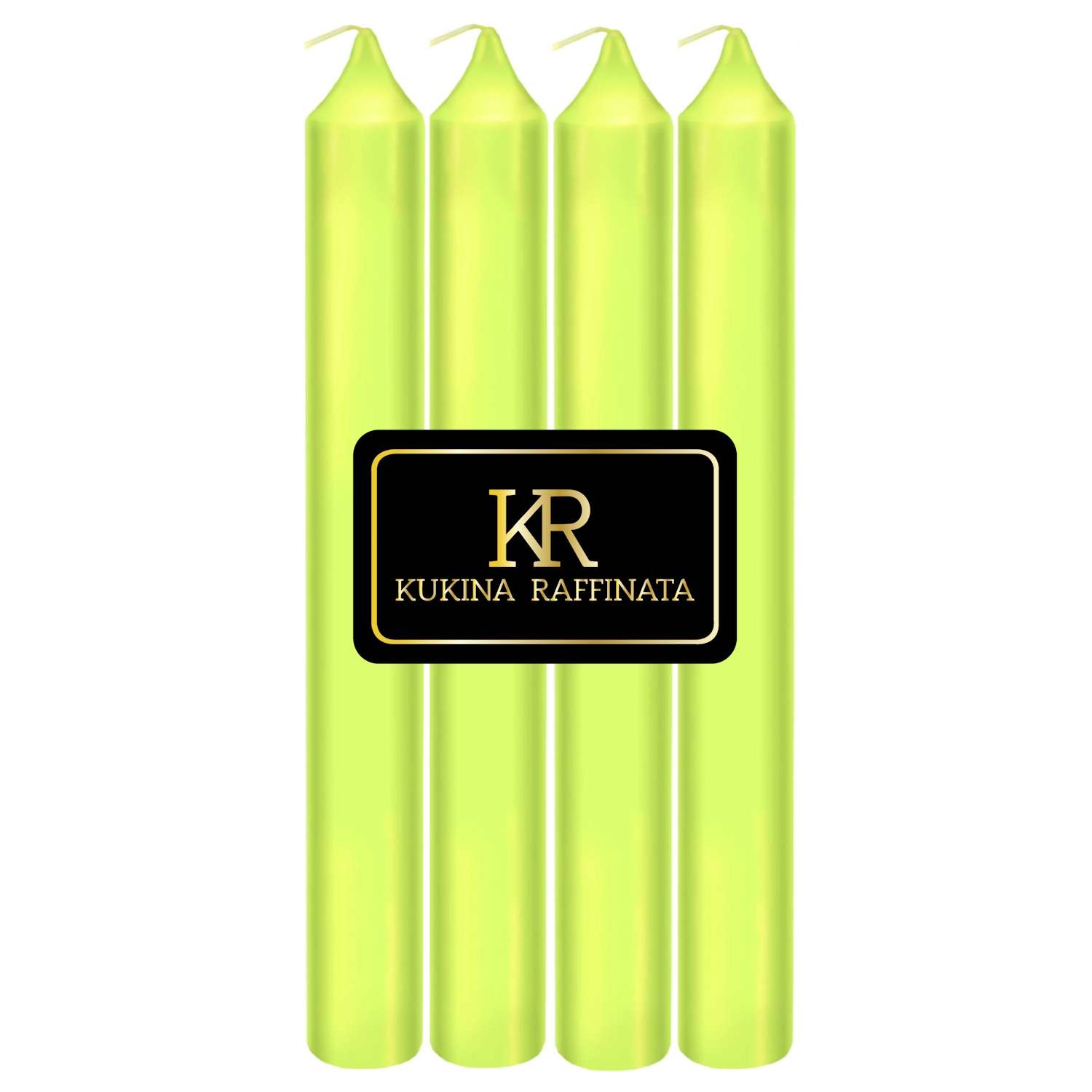 Свеча Kukina Raffinata пастель 17см 4шт - фото 1