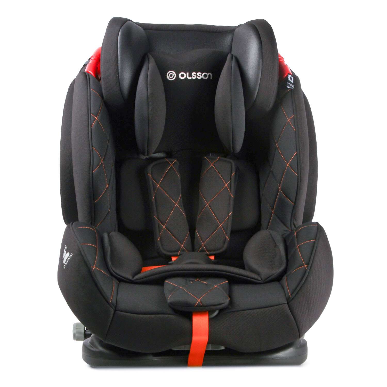 Автокресло Olsson Voyager Fix Black Sport Isofix 1/2/3 (9-36 кг) - фото 7