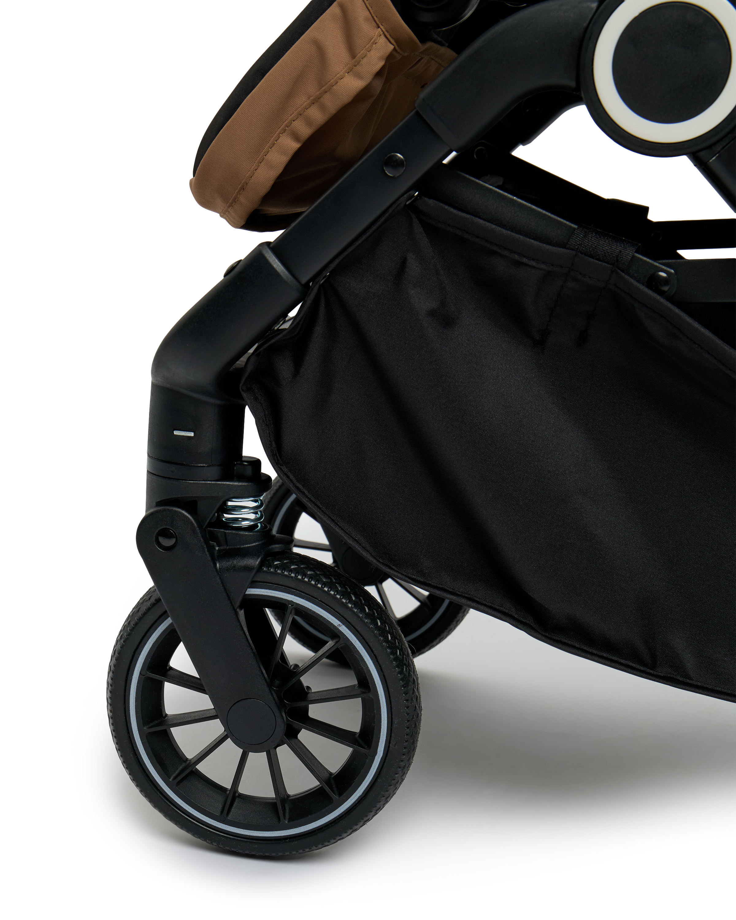 Коляска прогулочная BabyGo Roady Plus коричневый - фото 18