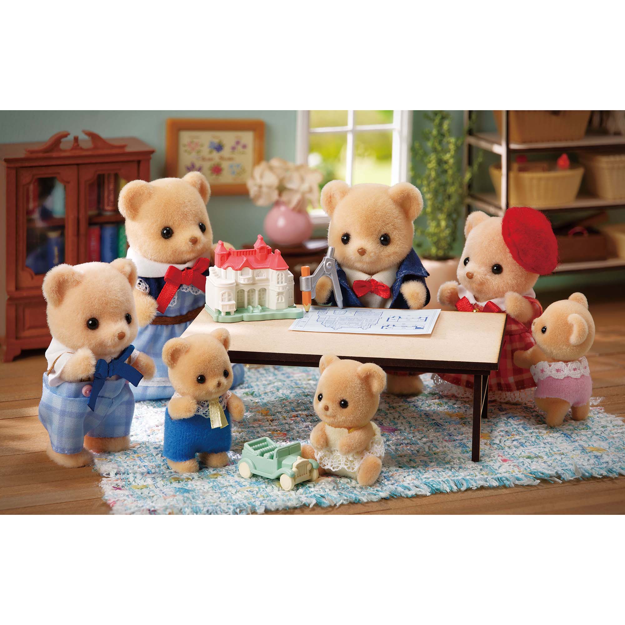 Игровой набор Sylvanian Families Семья бисквитных мишек - фото 17