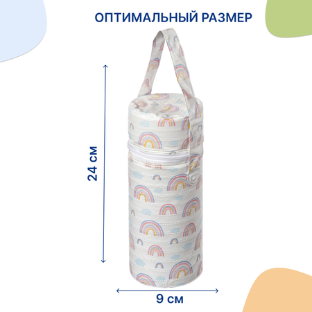 Термосумка Uviton для бутылочек поильников с ручкой