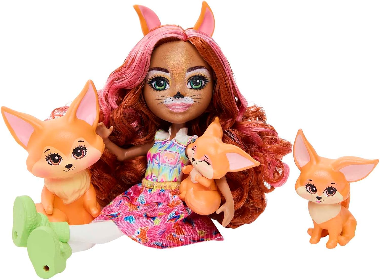 Кукла мини Enchantimals Лисичка Филигри и питомцы HNT60 - фото 2