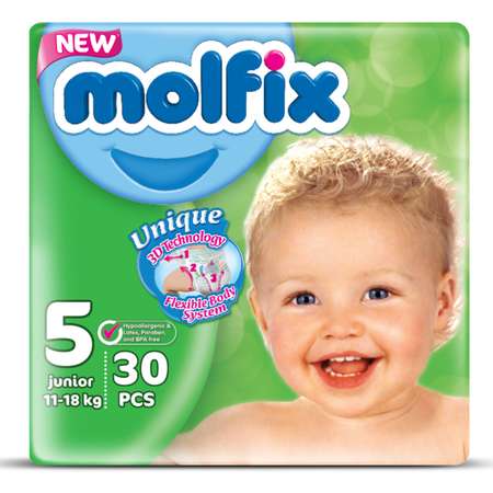 Подгузники Molfix 5 30 шт.