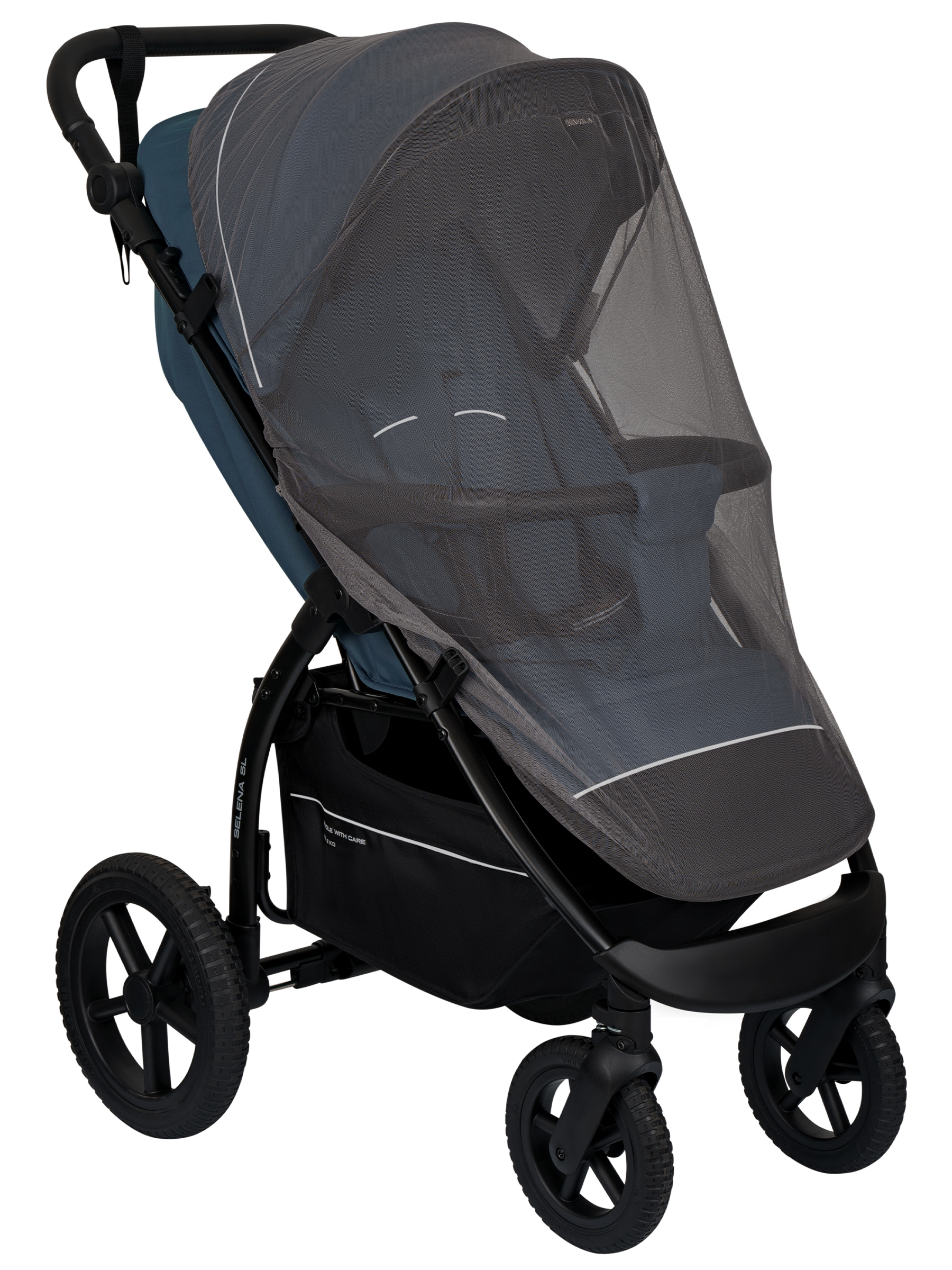 Коляска прогулочная JOVOLA Selena SL, всесезонная синий - фото 26