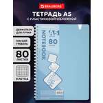 Общая тетрадь Brauberg клетка 80 лист.