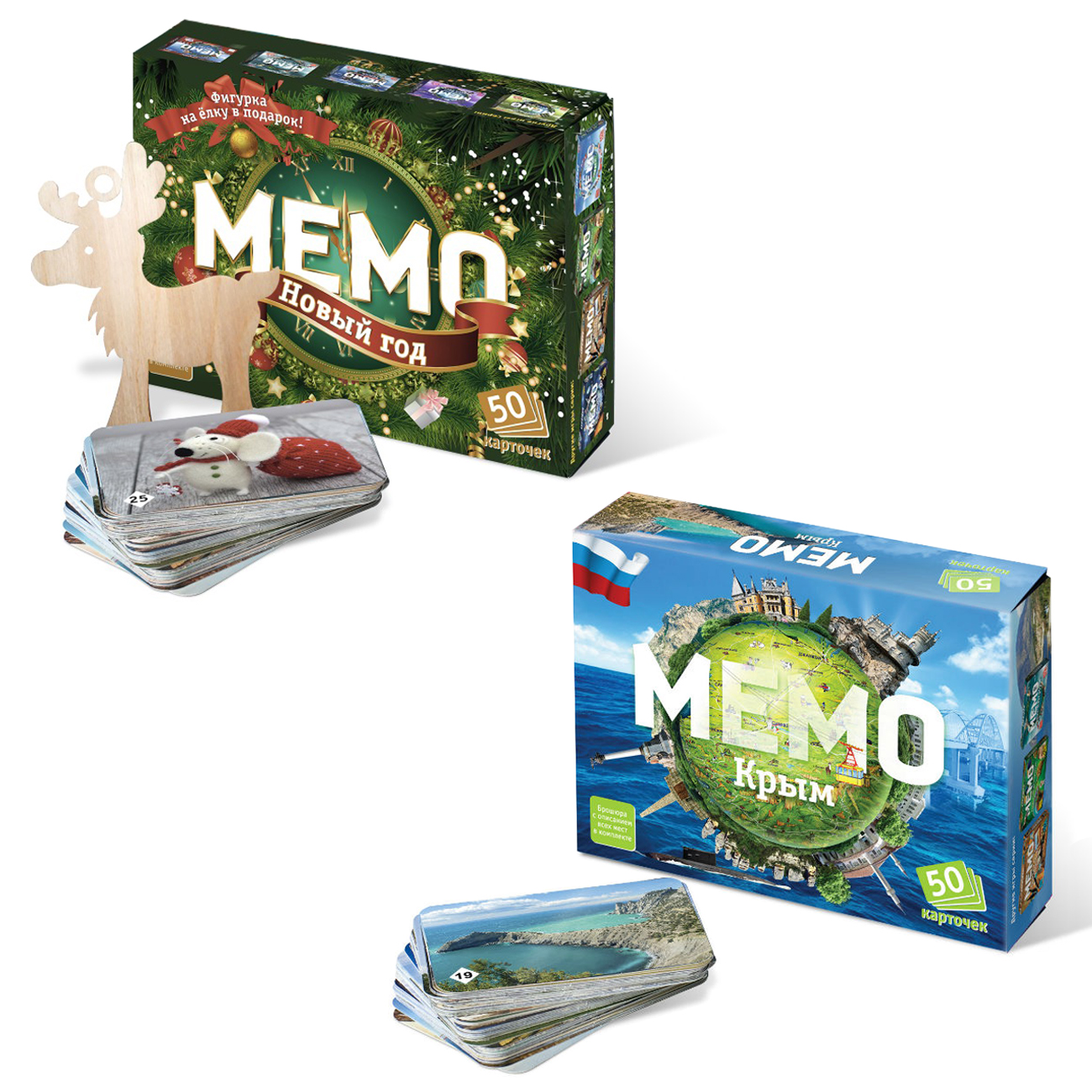Настольная игра Нескучные игры Мемо - фото 1