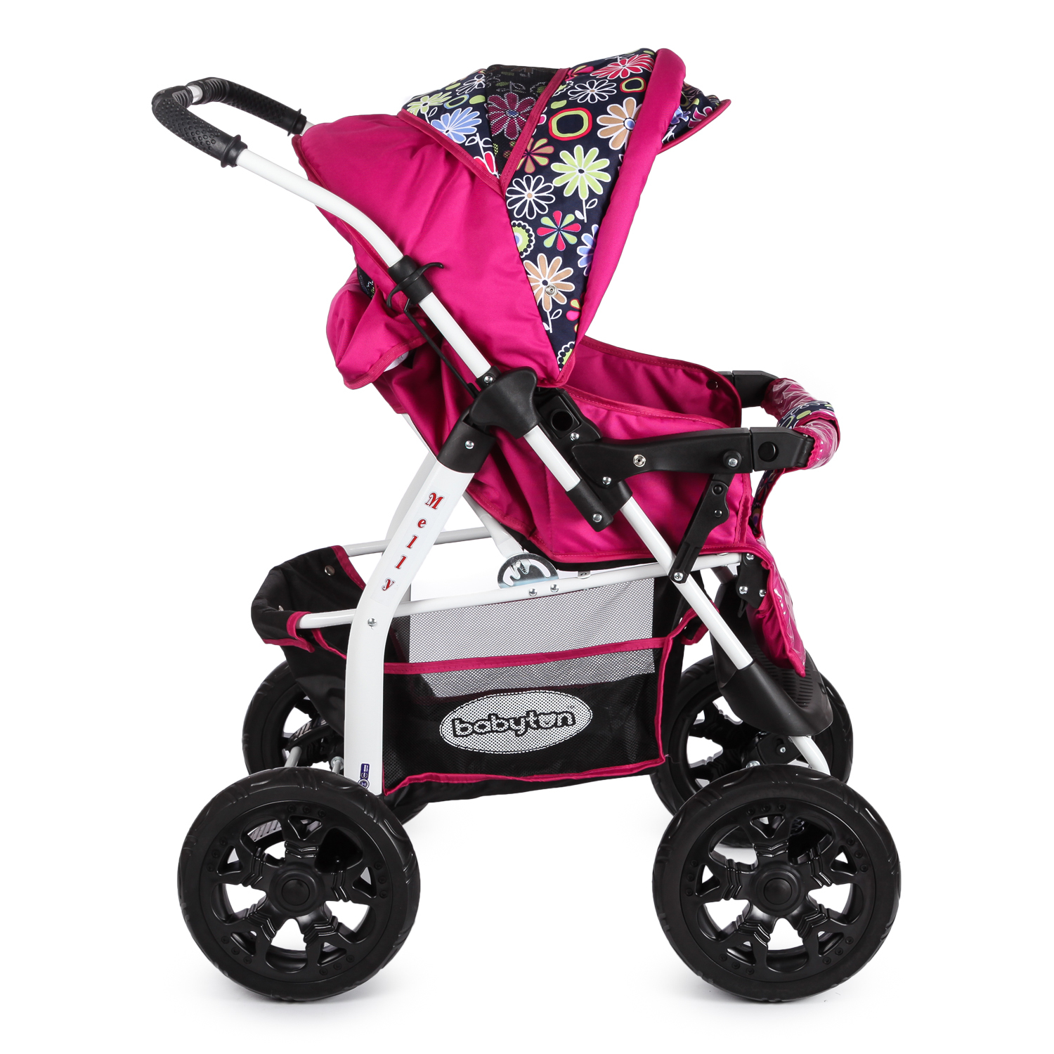 Коляска трансформер Babyton Melly Pink - фото 6