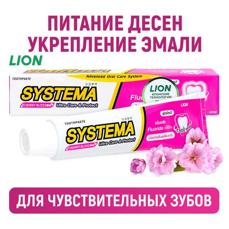 Зубная паста LION с фтором