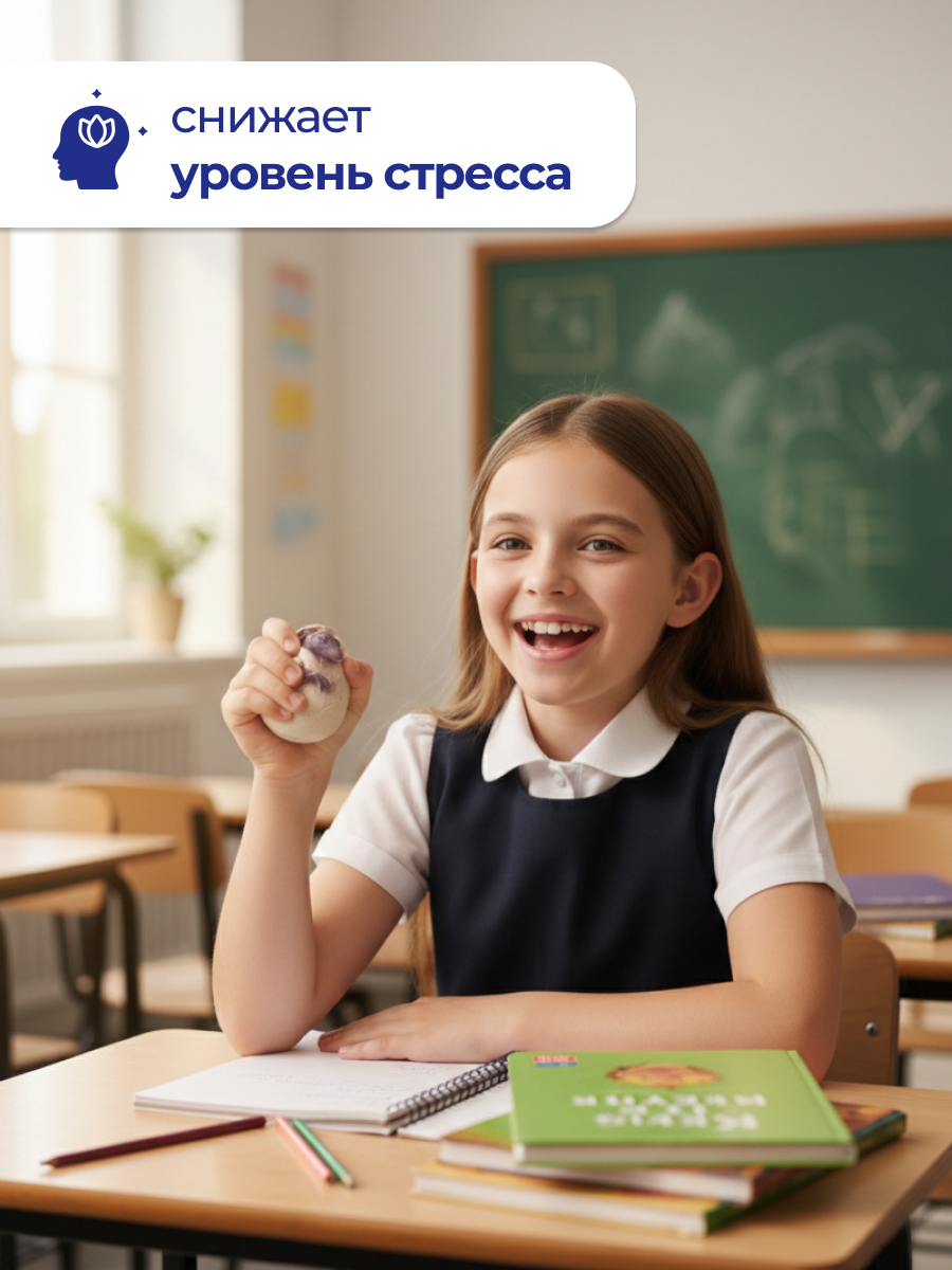 Игрушка-антистресс iLikeGift сквиш Динозавр в яйце фиолетовый - фото 3