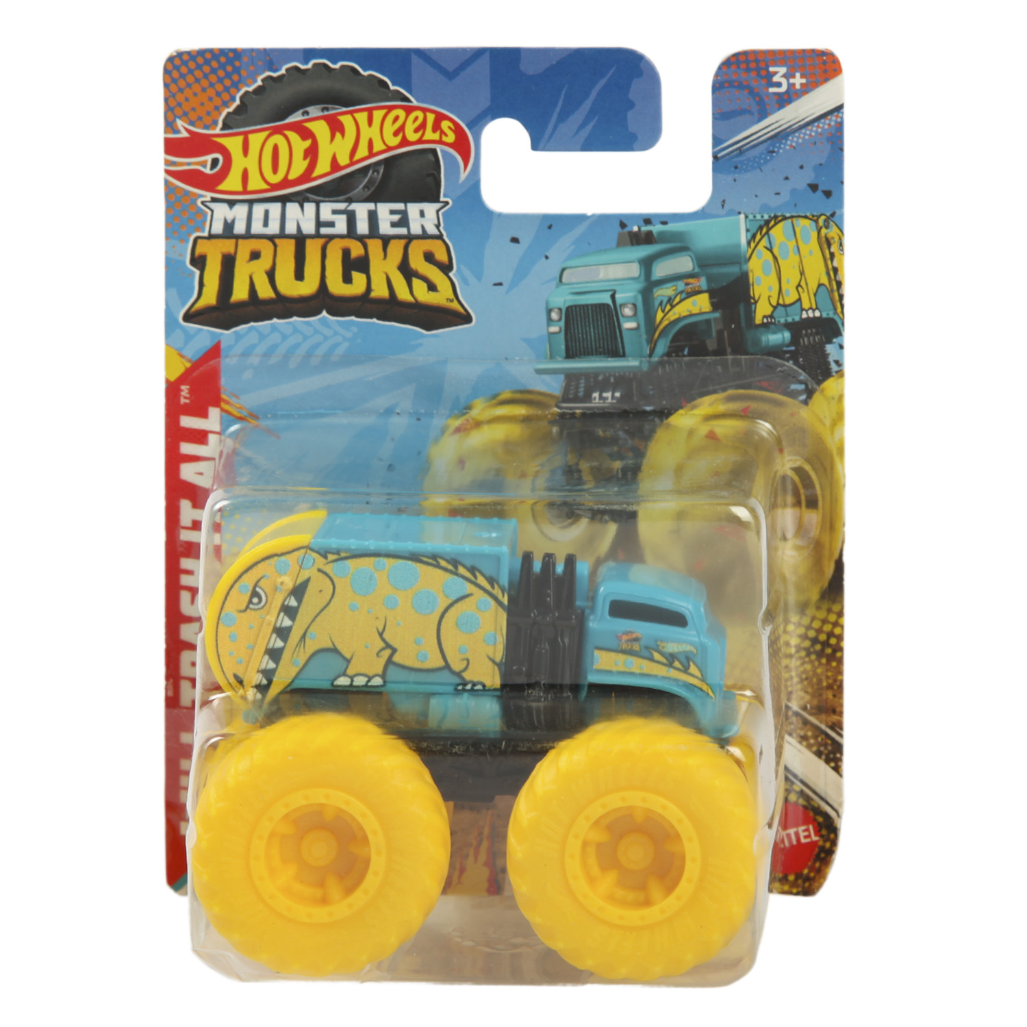 Монстр-трак Hot Wheels Scale Will Trash It All HPJ03 1:64 HFB96/HPJ03 - фото 7