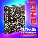 Тетрадь со сменным блоком Brauberg клетка 120 лист.