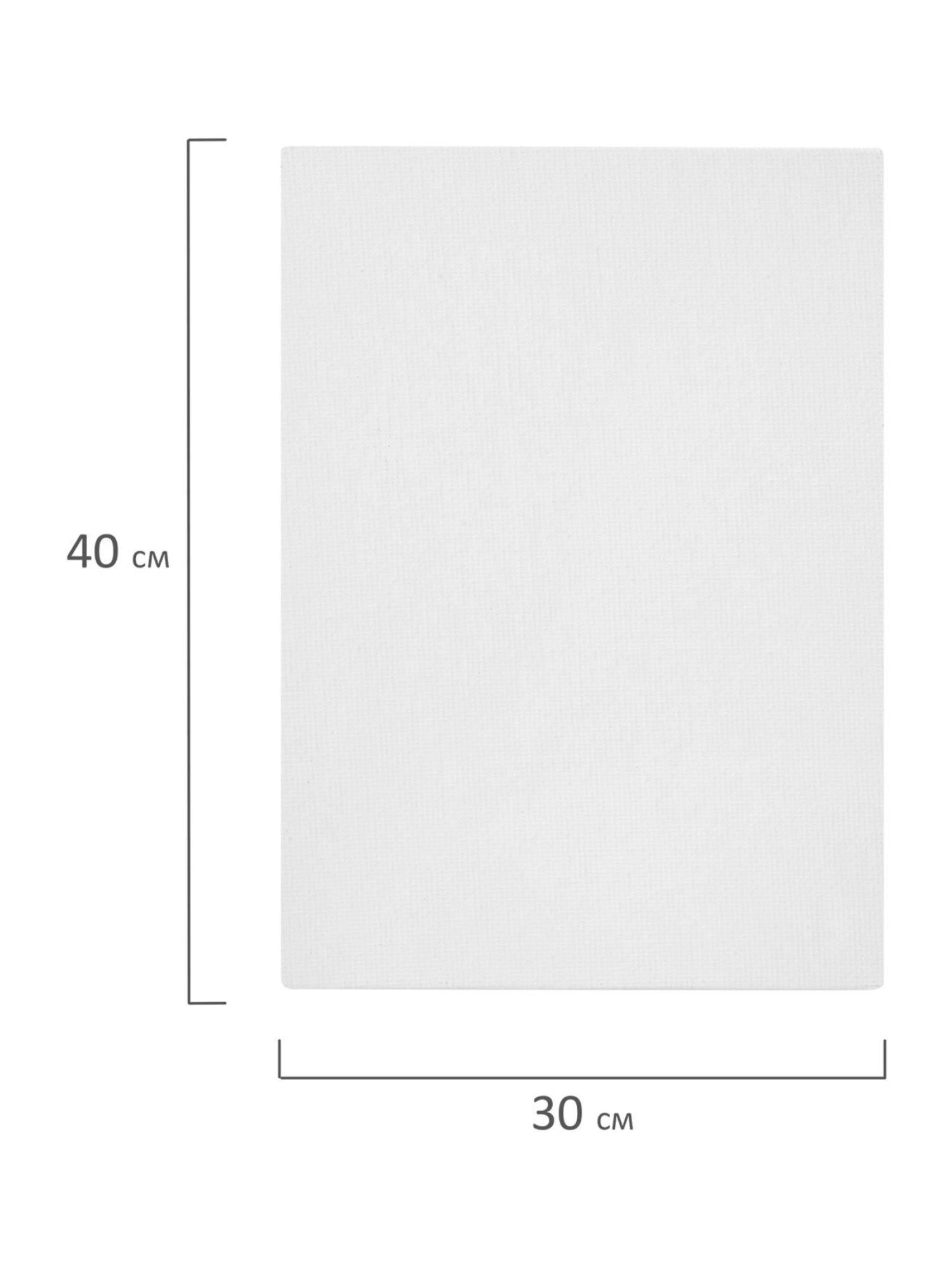 Холст для рисования на картоне Brauberg маленький 30x40 см набор 5 штук - фото 3