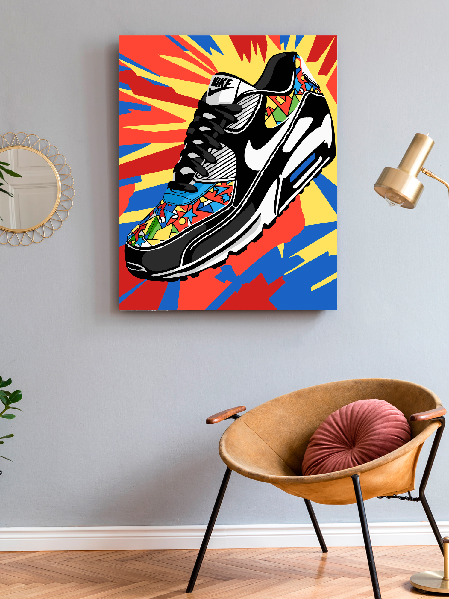 Картина по номерам Art on Canvas Найк в ассортименте - фото 3