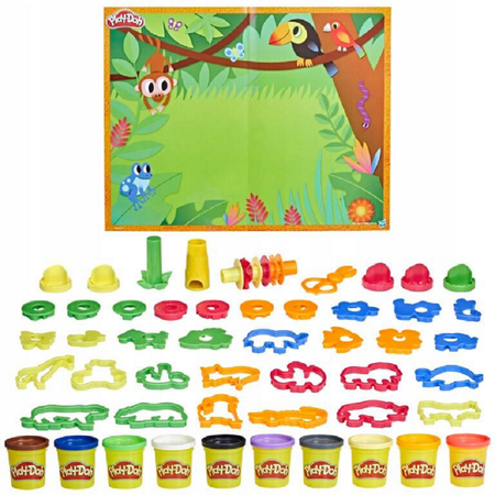 Пластилин Play-Doh Приключения животных