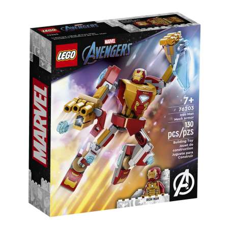 Конструктор LEGO Marvel Super Heroes Железный человек: робот 130 дет.