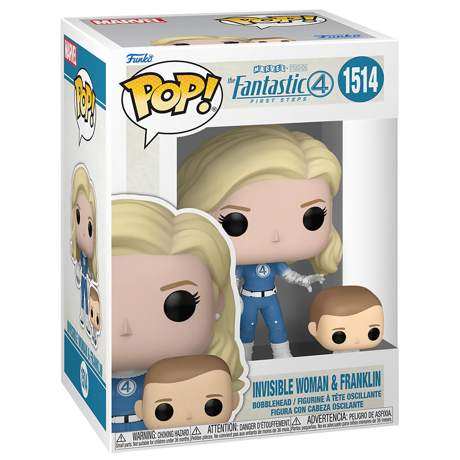 Фигурка Funko Marvel Fantastic Four Invisible Woman & Franklin - фото 2