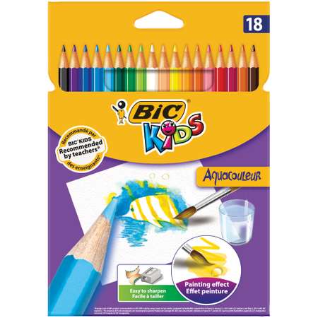 Карандаши акварельные BIC 18 шт.