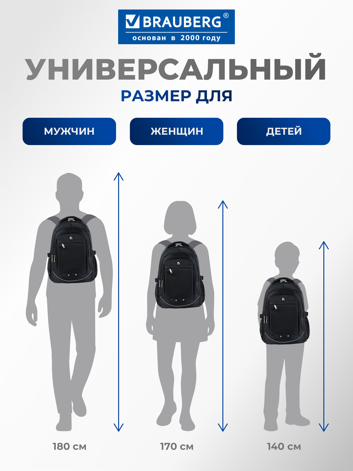 Рюкзак Brauberg - фото 7