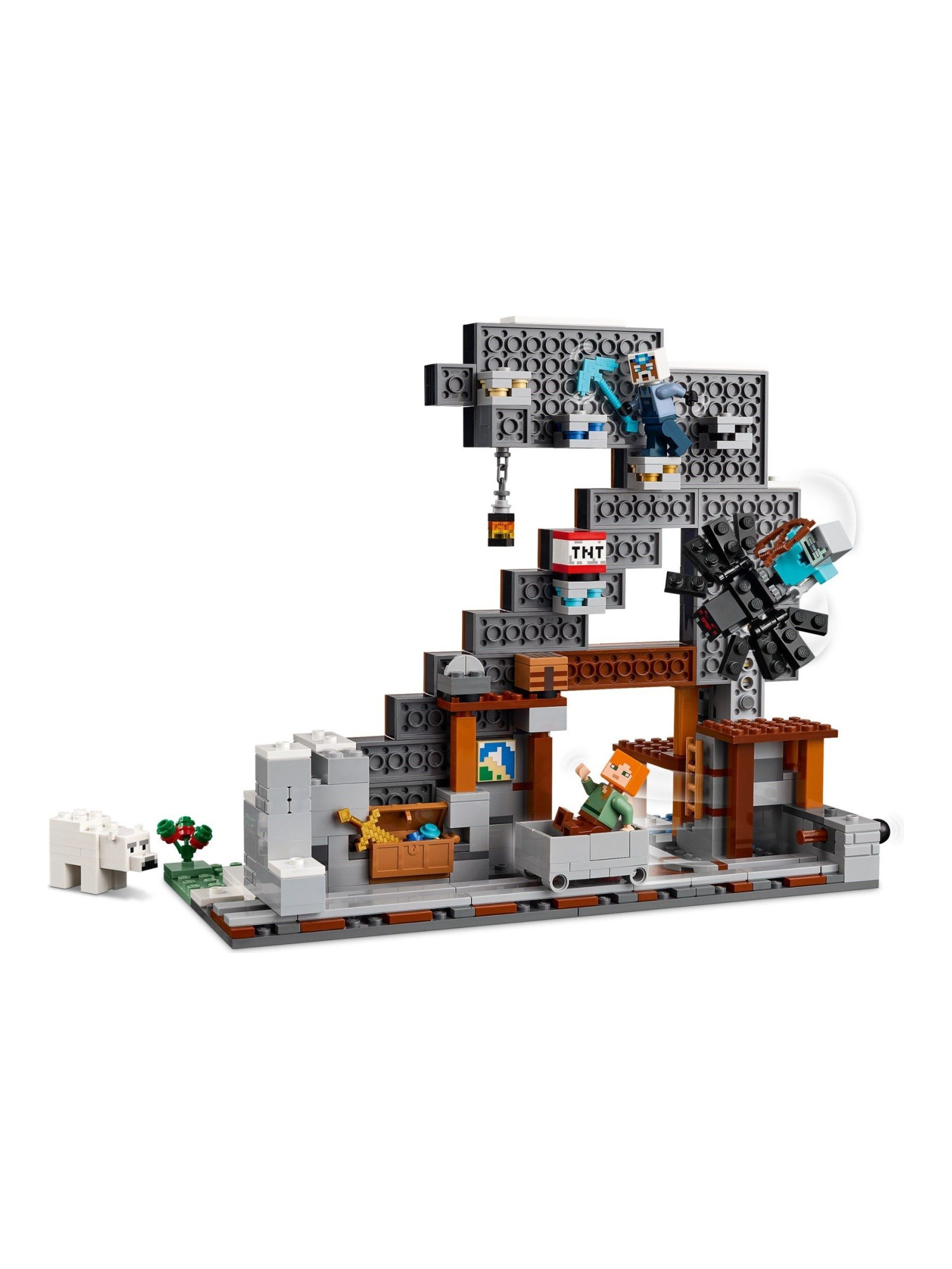 Конструктор LEGO Minecraft Шахта с киркой 530 дет. - фото 7
