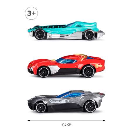 Игровой набор AUTODRIVE Машинки металлические 3шт 1:64