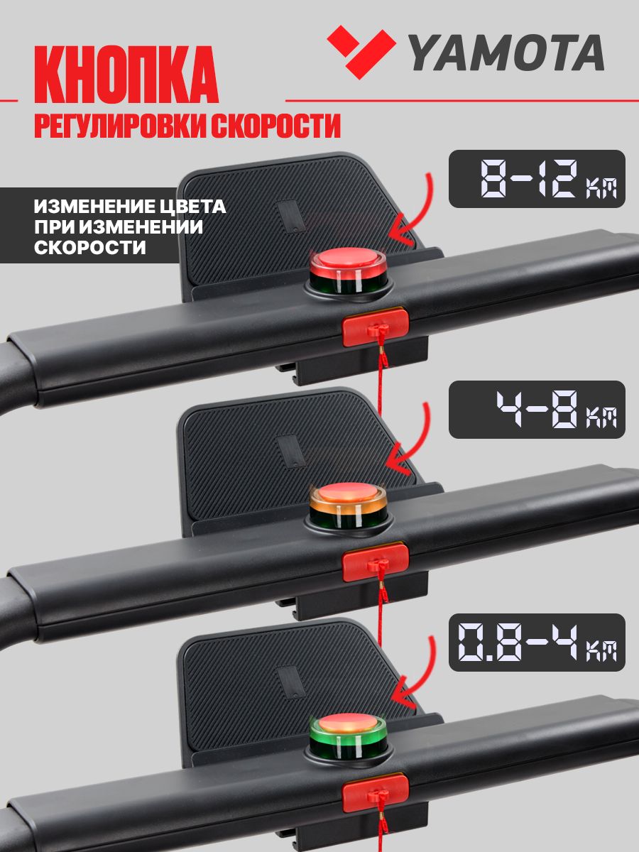 Беговая дорожка Yamota Compact A - фото 9