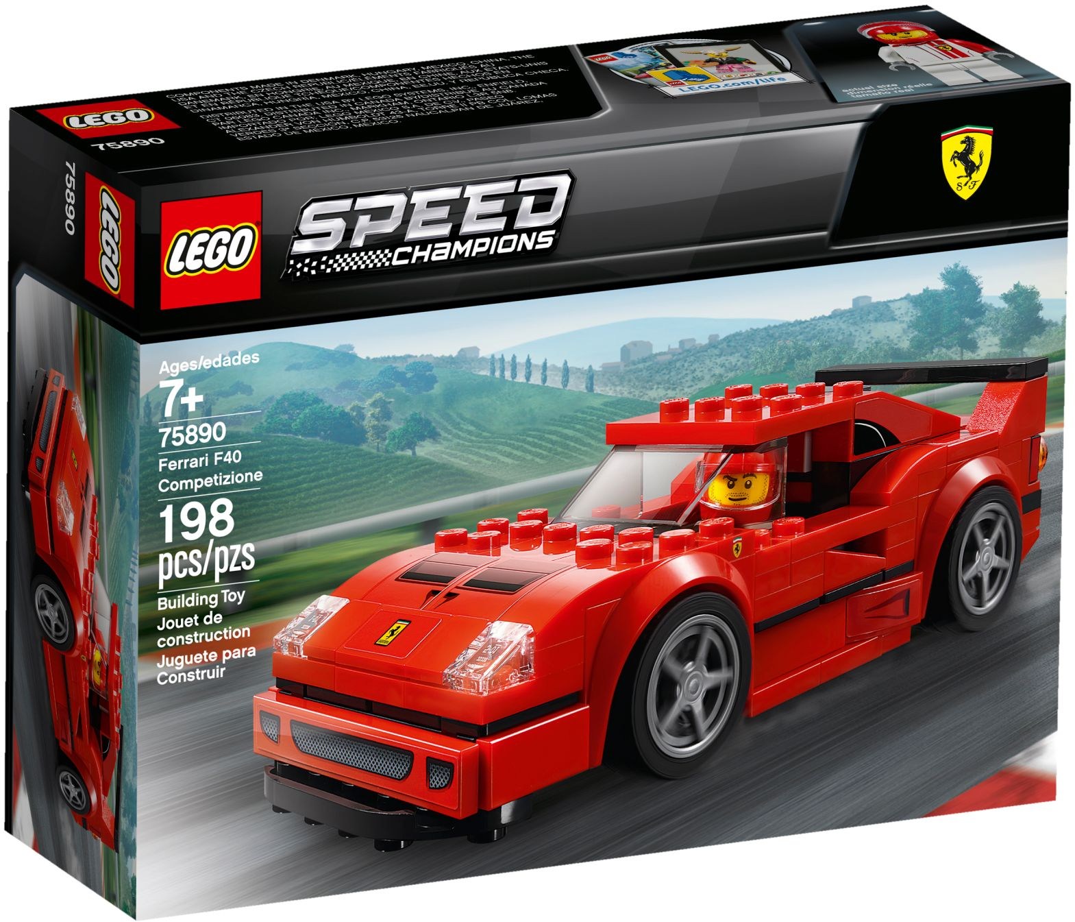 Конструктор LEGO Speed Champions 75890 198 дет. - фото 1