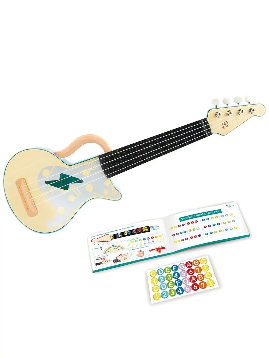Игрушка музыкальная Hape Гитара музыкальная гитара - фото 5