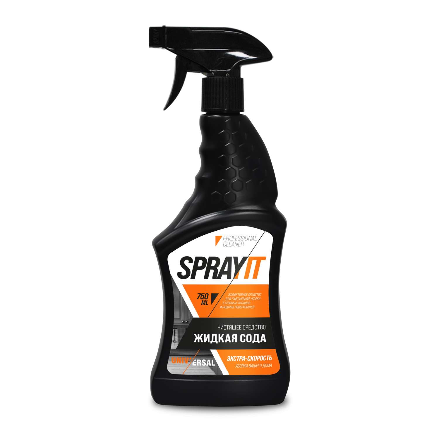 Чистящее средство SPRAYIT жидкая сода 750 мл от жира - фото 1