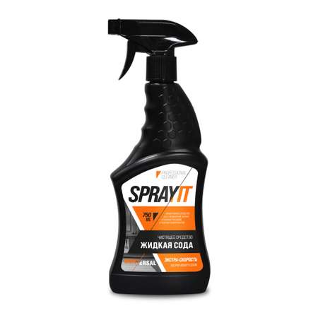 Чистящее средство SPRAYIT жидкая сода 750 мл от жира