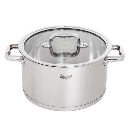 Кастрюля Ivlev Chef Royal 5,8 литра нержавеющая сталь