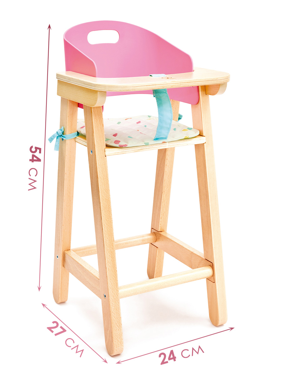 Аксессуар для кукол Hape стульчик для кормления E3609_HP - фото 8