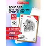 Художественная бумага Brauberg 40 лист.