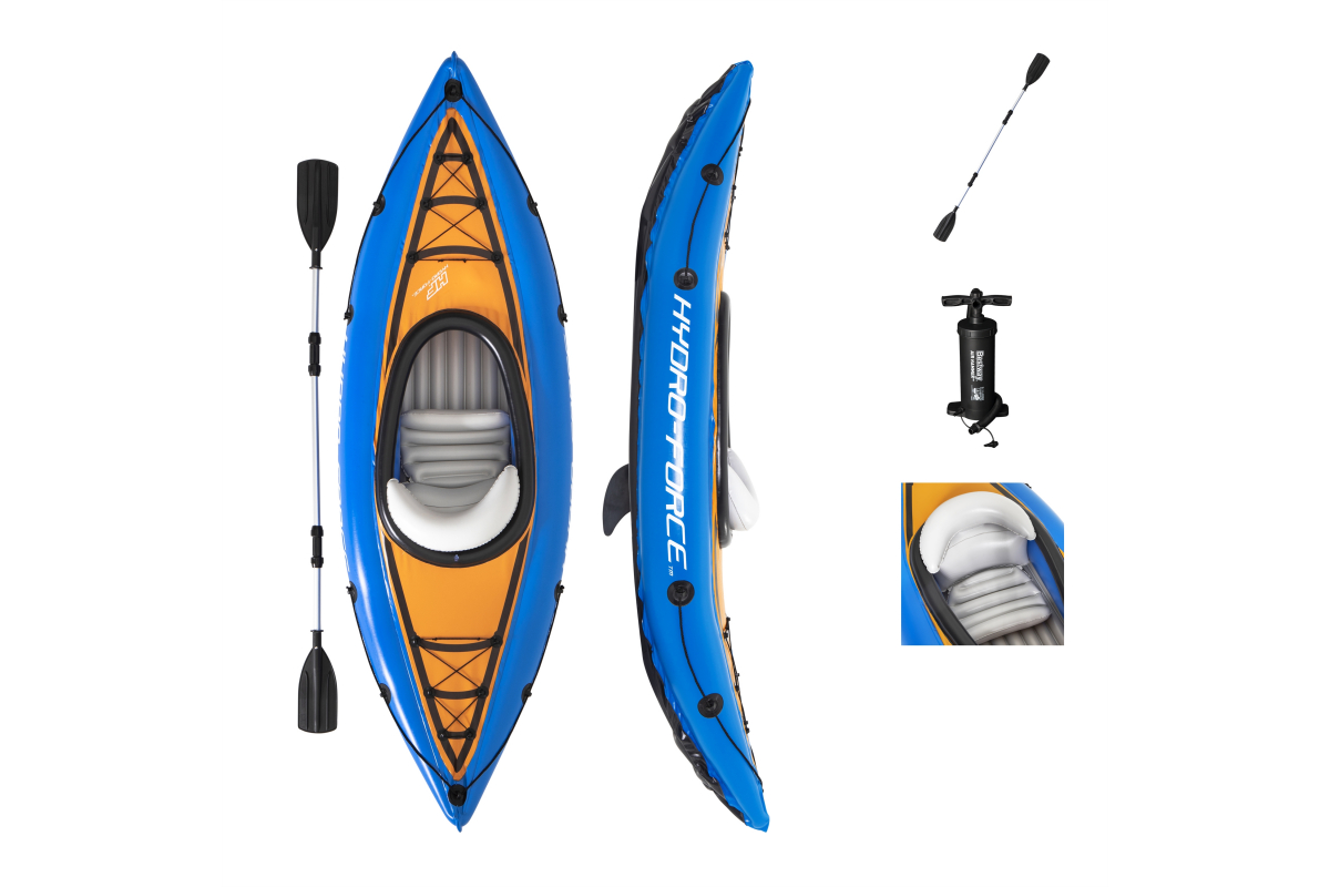 Надувная лодка BESTWAY 65115 Cove Champion 275x81см - фото 3