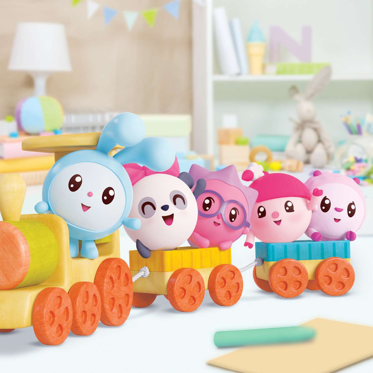 Раскраска водная МОЗАИКА kids Малышарики В деревне - фото 8
