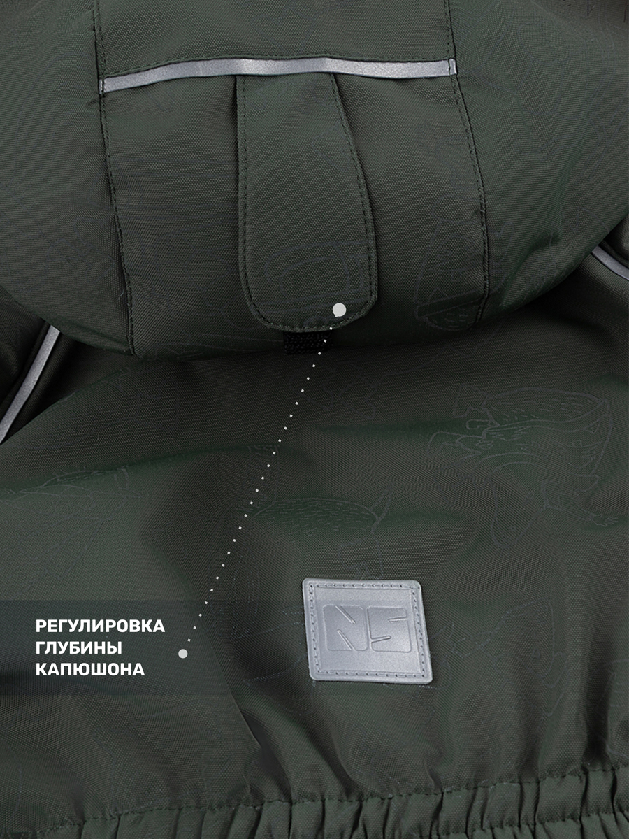 Комбинезон NIKASTYLE 8з1924 хаки/черный - фото 8