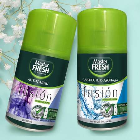 Освежитель воздуха Master fresh сменный блок свежесть водопада 250 мл