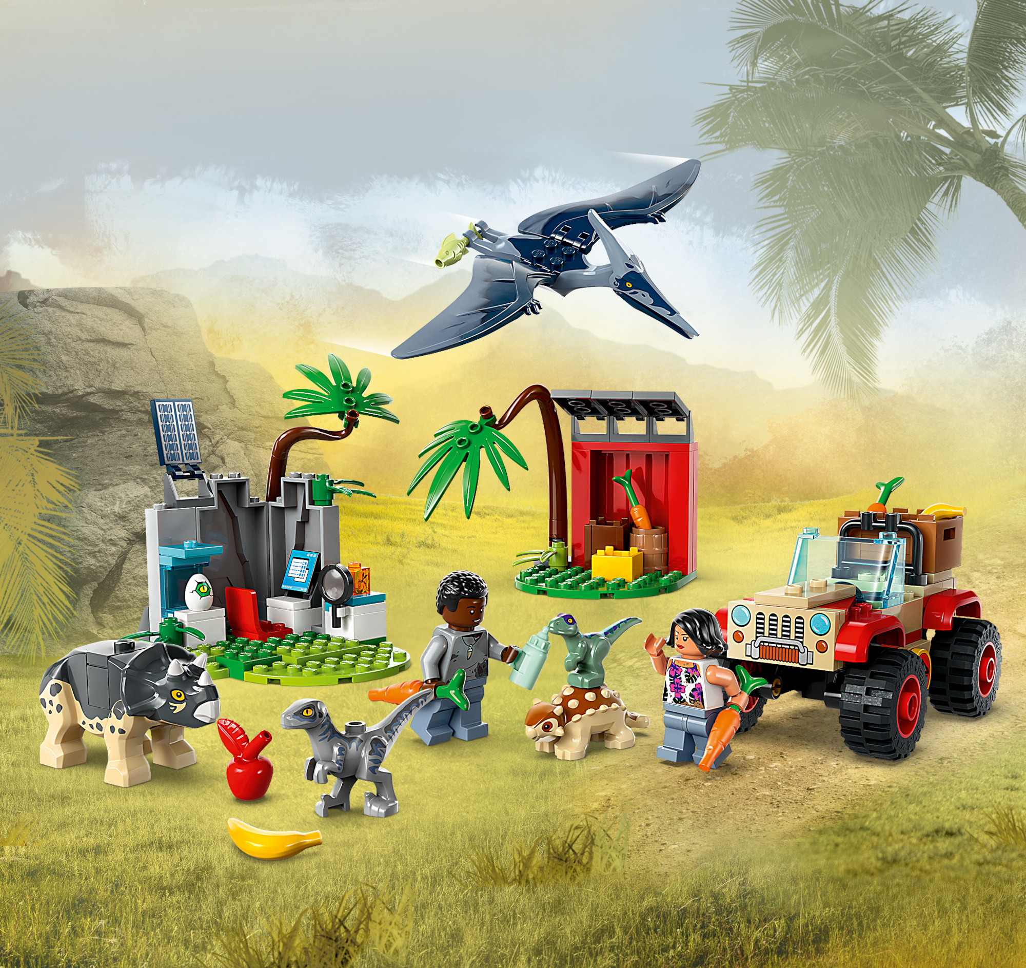 Конструктор LEGO Jurassic World Центр спасения детенышей блочный - фото 10